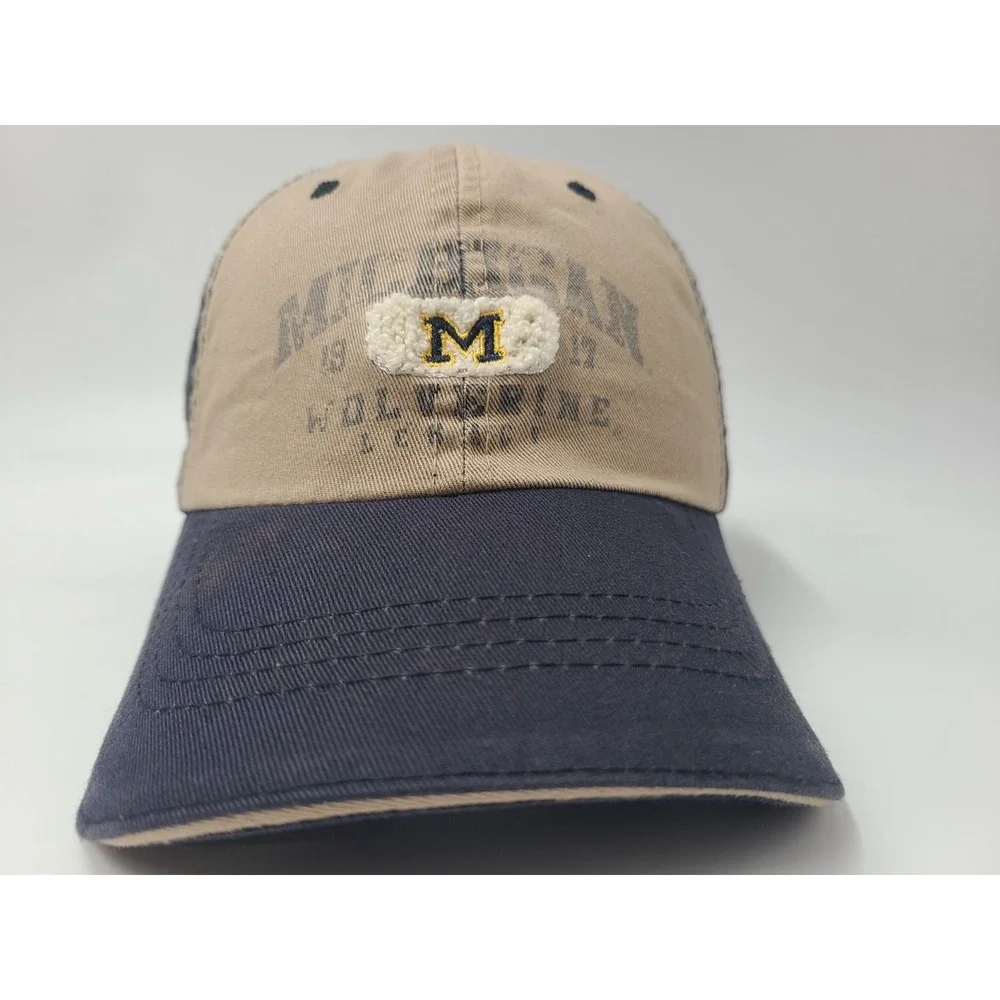 University of Michigan Wolverines Strapback Adjustable (Fits Small) Hat Cap NCAA